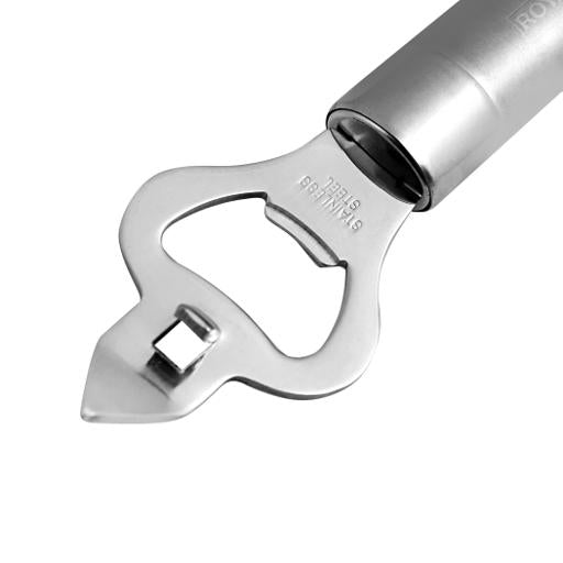 Royalford Stainless Steel Bottle Opener With Tube Silver