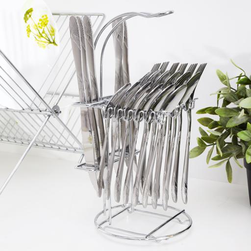 Royalford 24 Piece Cutlery Set Multi Colour