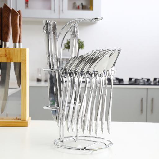 Royalford 24 Piece Cutlery Set Multi Colour