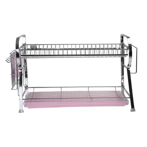 Royalford Wall Hanging Dish Rack with Plastic Drip