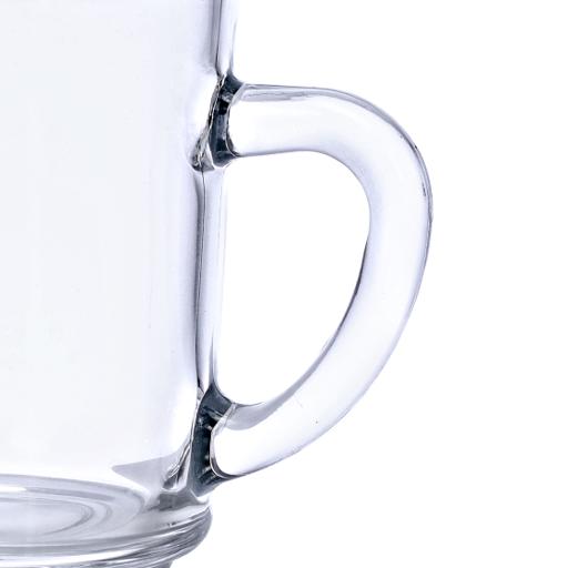 Royalford 3 Pcs Glass Mug with Handle