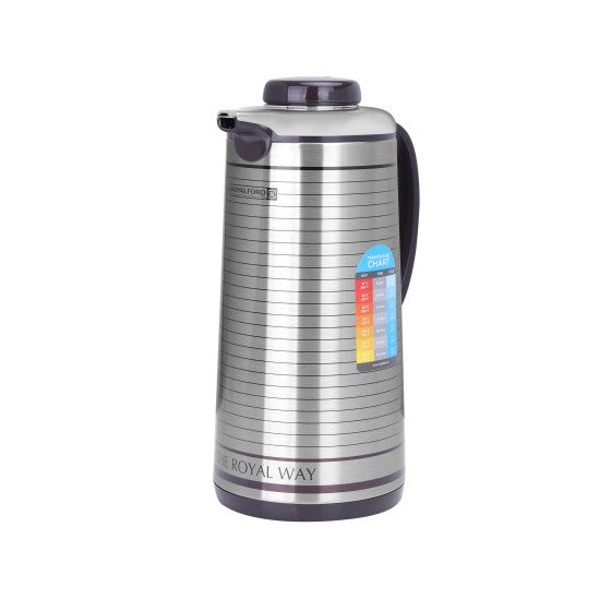 Shop Royalford 1.3L Vacuum Flask in Bahrain | Portable Vacuum | Halabh