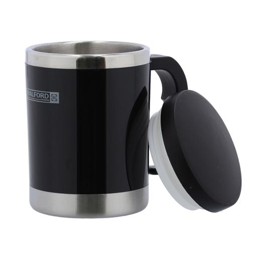 Royalford Travel Mug 11oz Black 1X40