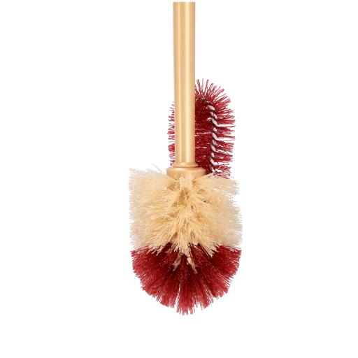 Royalford Toilet Brush Maroon & Gold