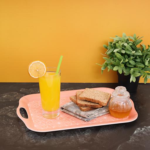 Royalford RF7252 Royalford Melamine Ware Tray 40.9X29X2.4 Cm