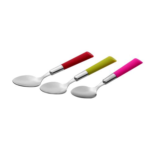 Royalford RF8292 Royalford 3Pcs Tea Spoon Plain Pattern Cutlery, Dishwasher Safe, Mirror Polished, Ergonomic Handle