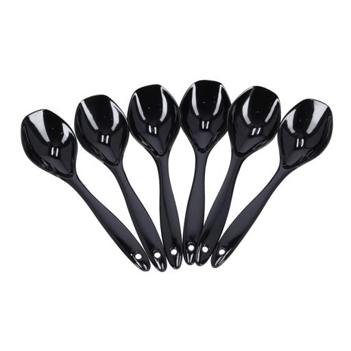 Royalford Melamine Serving Spoon Black