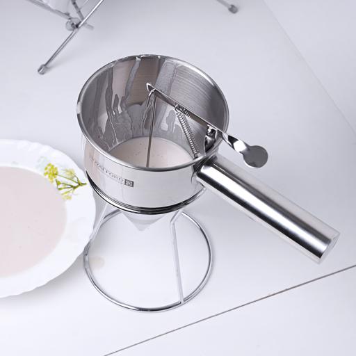 Royalford Stainless Steel Pan Cake Dispenser Silver