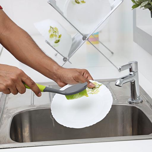 Royalford RF9834 Dish Brush 24Cm Portable Long Soft Handle