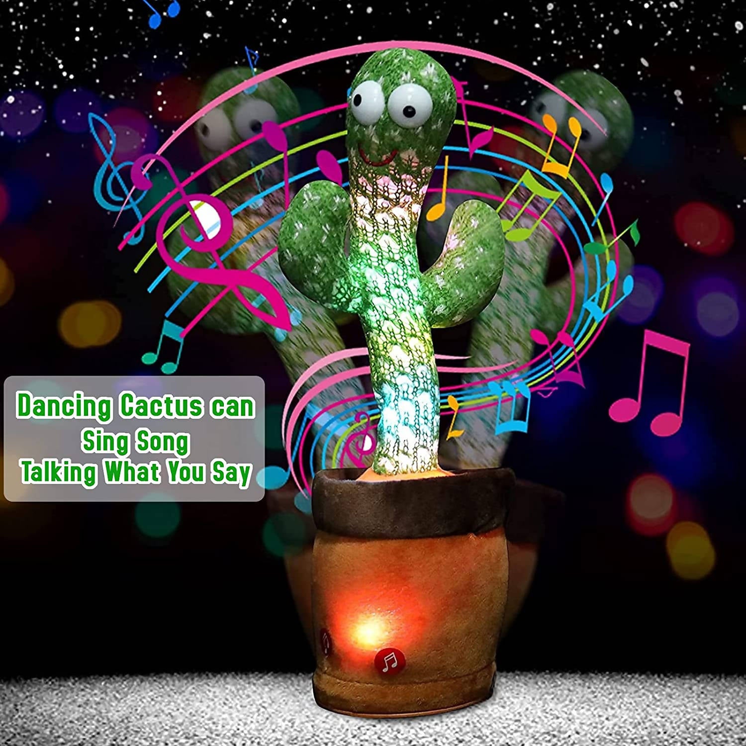Dancing Cactus Repeat Talking Dancing Cactus Toy