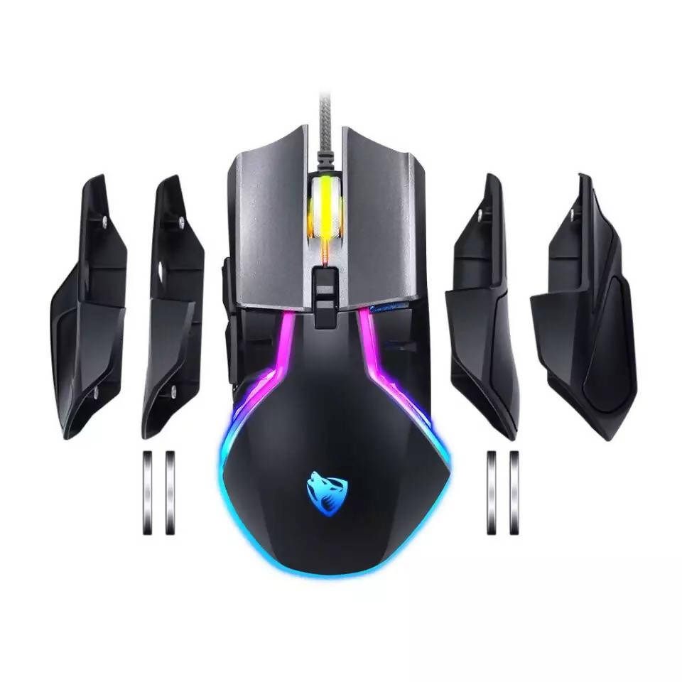 Shop T-WOLF Wired RGB Gaming Mouse | Gaming Mouse | Halabh