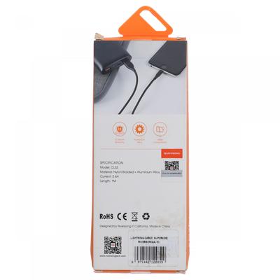 Riversong Lightning Cable Nulon Braided Lighting Cable Alpha CL32 Black