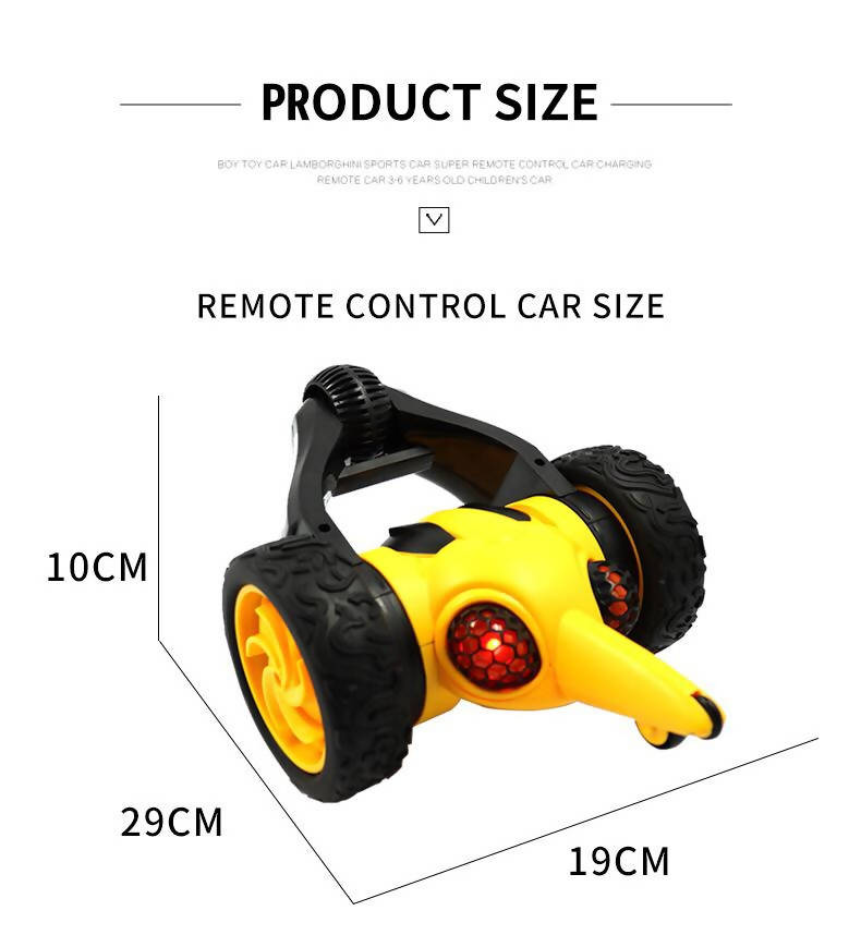 Bee RC Stunt Car 2.4G Drift Deformation Jumping Car 360 Rotation Vehicle