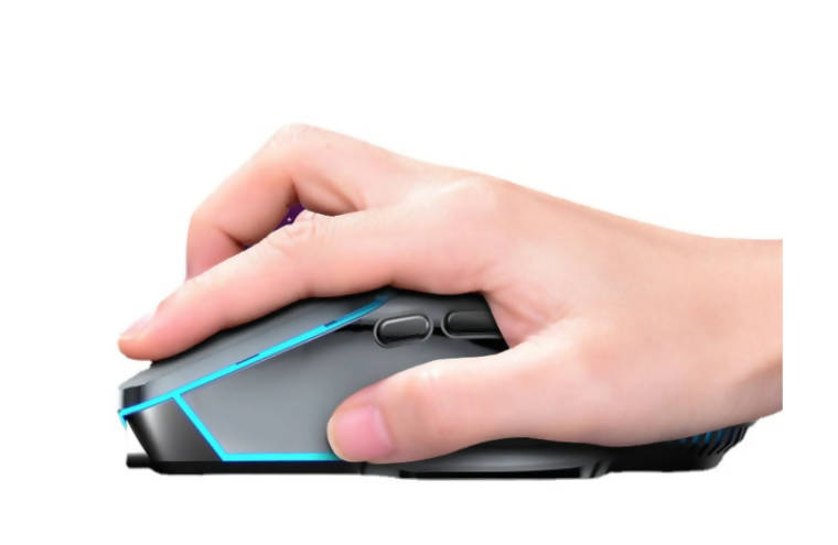 Shop Xinmeng Wireless Rechargeable Mouse Black | Battery Mouse