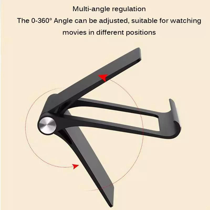 حامل هاتف محمول دوار قابل للطي