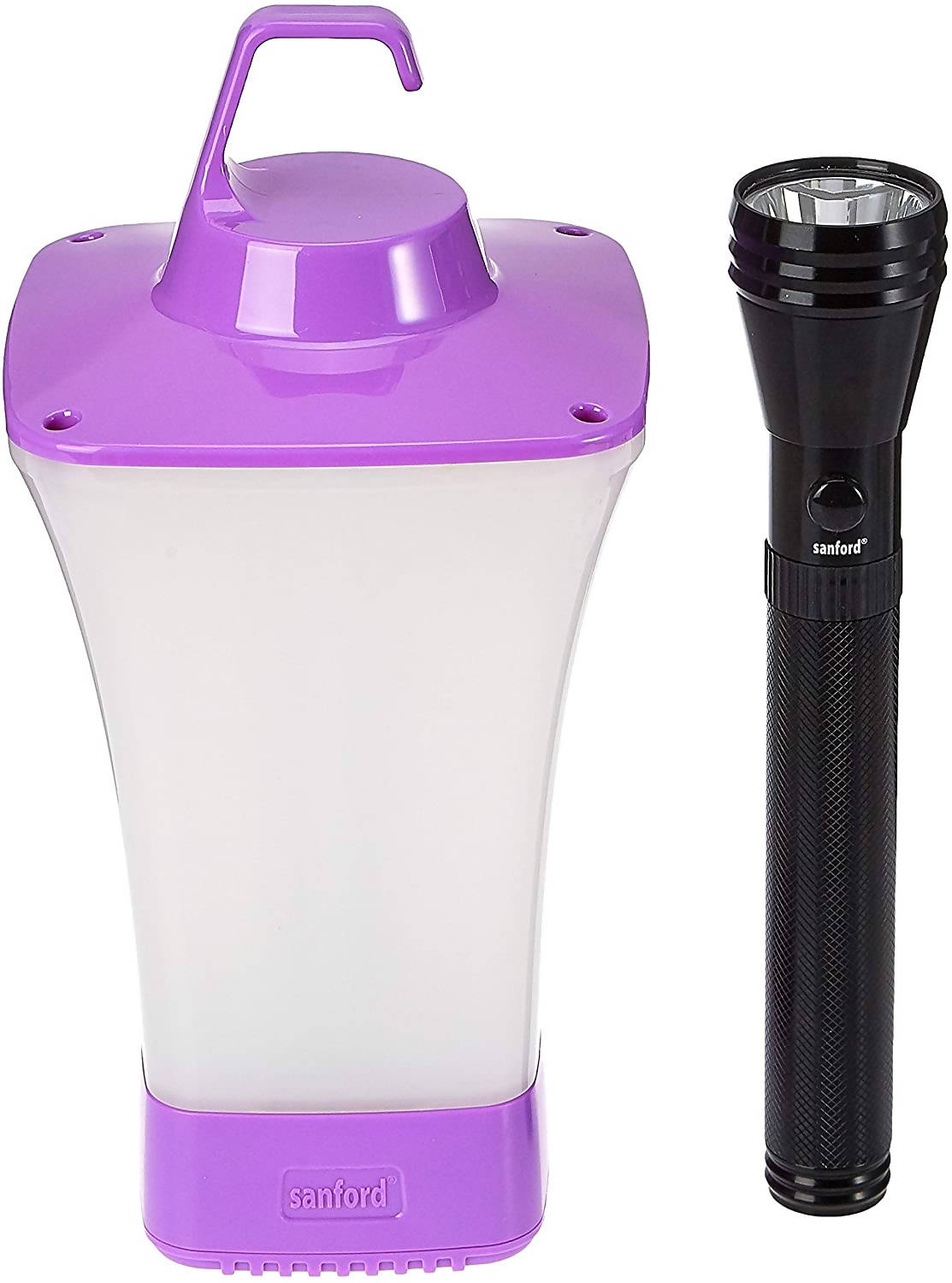 Sanford 2 In 1 Led Search Light & Emergency Combo Black & Purple