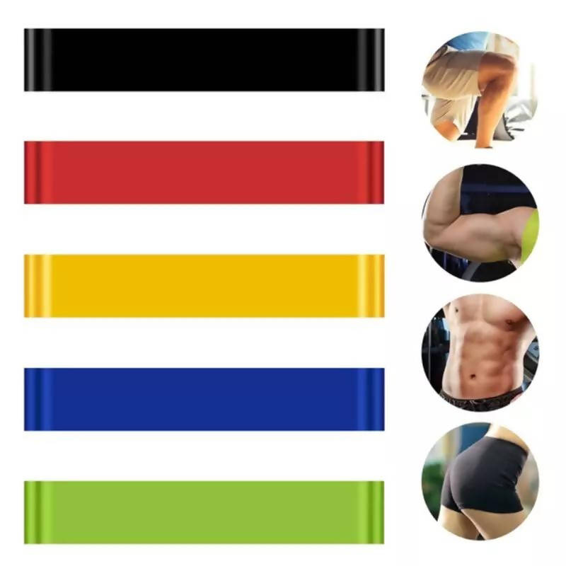 5PCS/set Yoga Resistance Bands Loop
