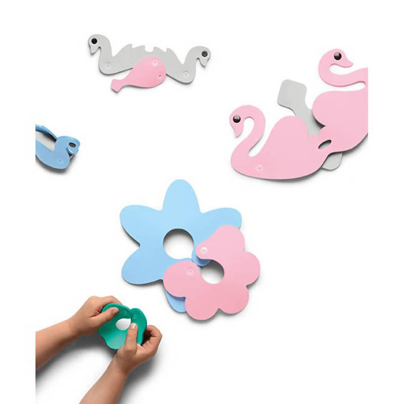 Quut Quutopia Swan Lake Bath Set Bathtime Stories 3D