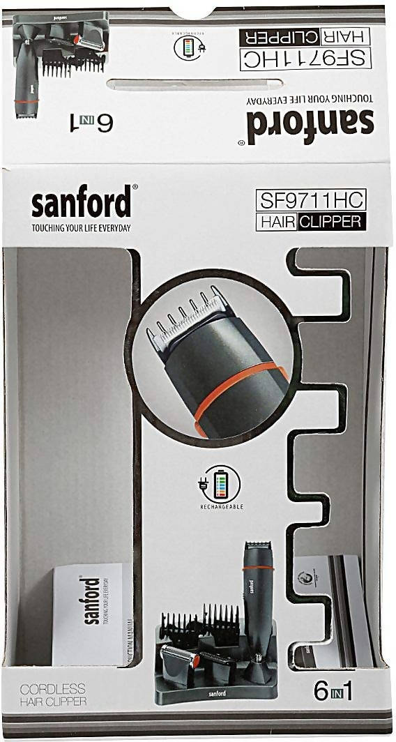 Sanford 6 In 1 Rechargeable Hair Clipper in Bahrain - Halabh