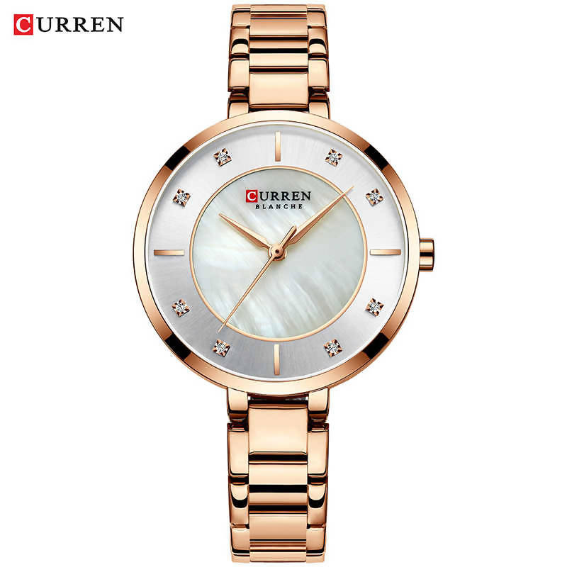 Curren Stainless Steel Golden Female Watch