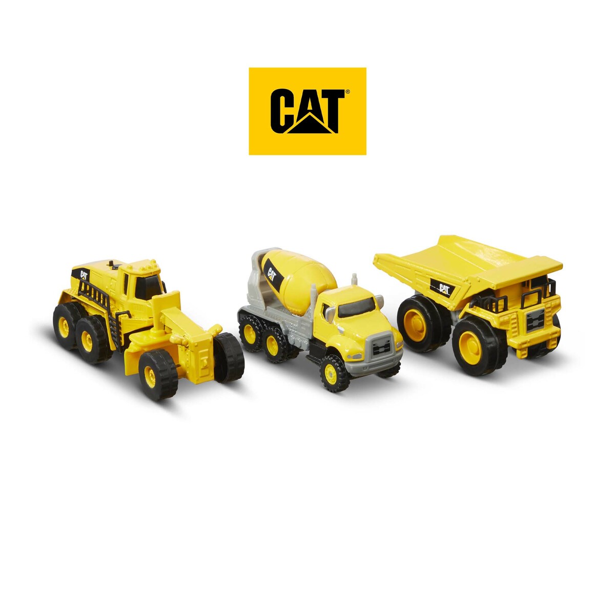 Cat Die Cast Truck 3 Piece Set