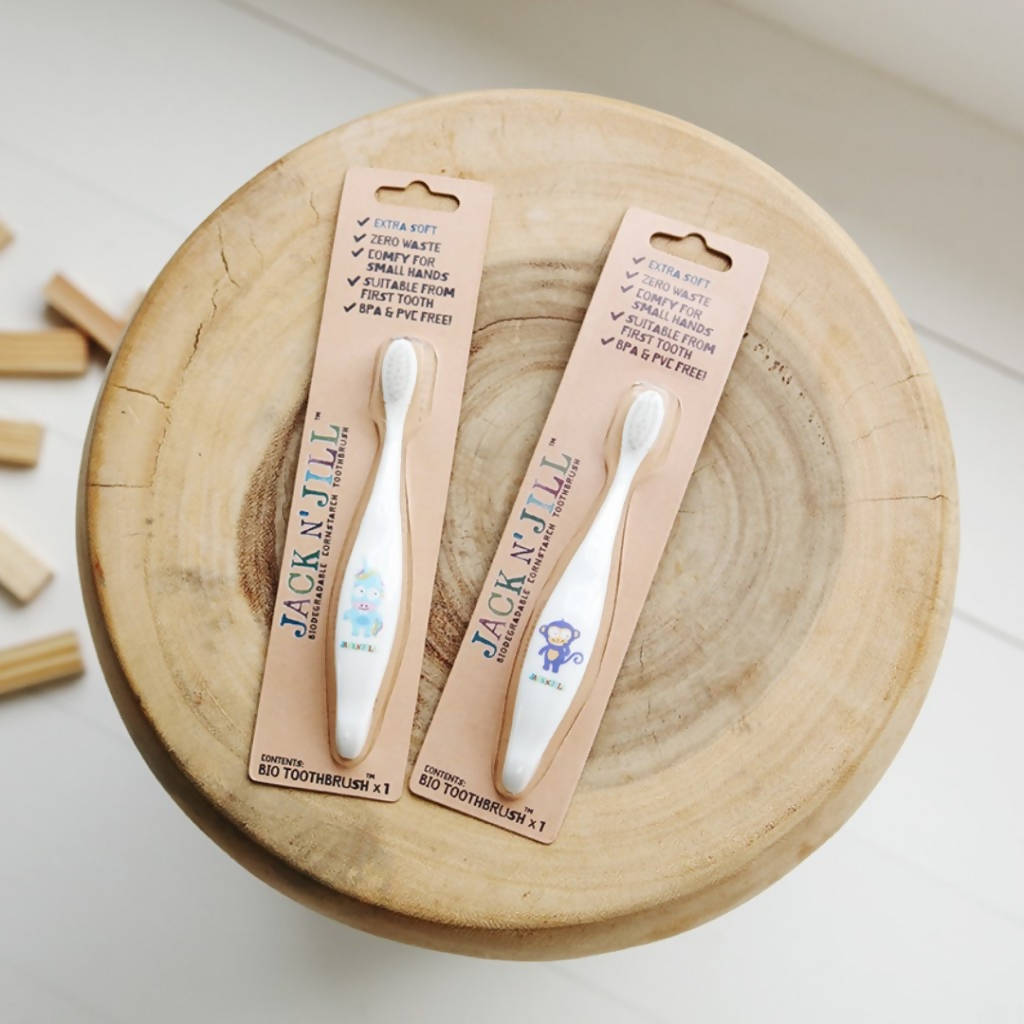 Jack N' Jill Children Biodegradable Toothbrush in Bahrain - Halabh