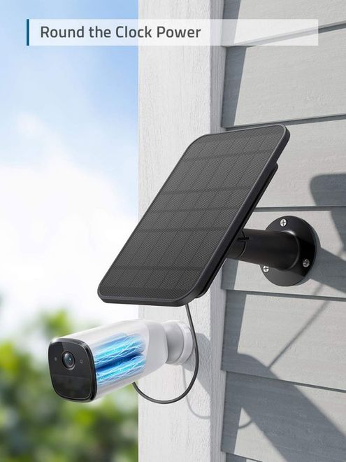 Anker EufyCam Solar Panel Charger Black