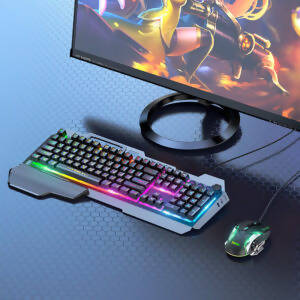Hoco RGB Keyboard and Mouse Set | Best Gaming Keyboards in Bahrain | Gaming Accessories | Halabh.com