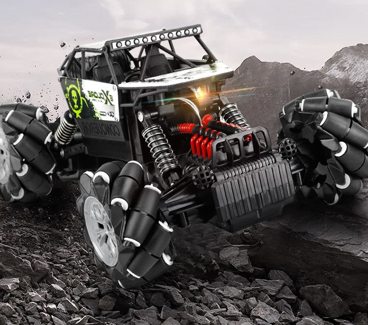 لعبة سيارة دريفت بجهاز تحكم عن بعد 4WD RC Car 1:16 2.4G Stunt Drift Run مائل