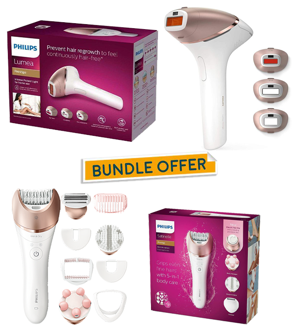 Philips Laser Hair Lumea Philips Prestige Bri956 BUY GET FREE - Main Image