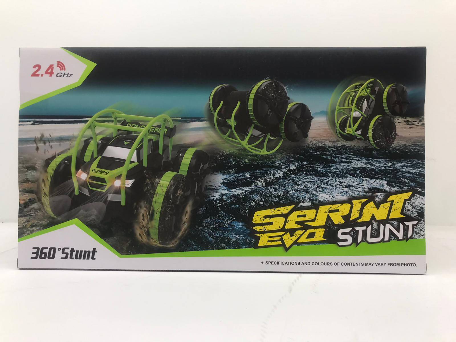 Mainan mobil RC Remote Control Stunt Car 360 derajat No.98803 / Sprint Evo Stunt