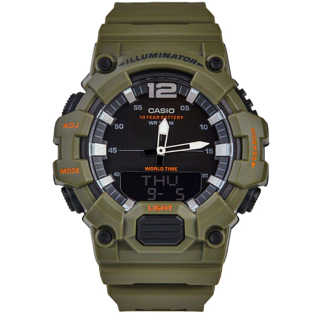 Casio Men's Watch HDC-700-3A2VDF | Resin | Water-Resistant | Minimal | Quartz Movement | Lifestyle| Business | Scratch-resistant | Fashionable | Halabh.com