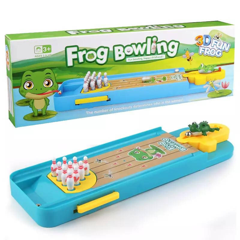 Mini Desktop Bowling Game Funny Indoor Parent-Child Interactive Sports Table