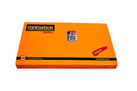 Fantastick Sticky Notes 3X5 Orange