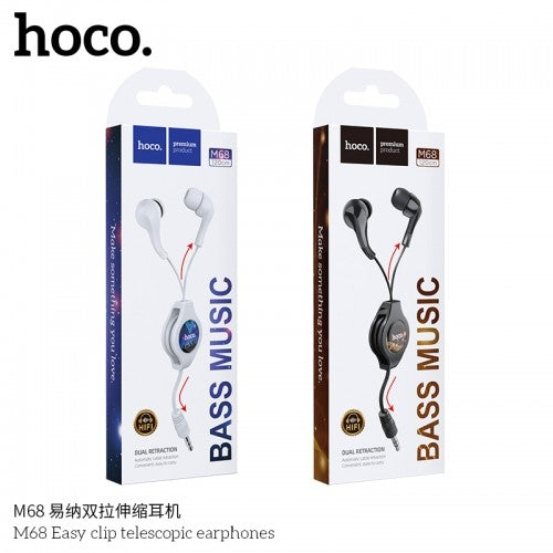 Hoco Earphones White M68 Online at Best Price - Halabh