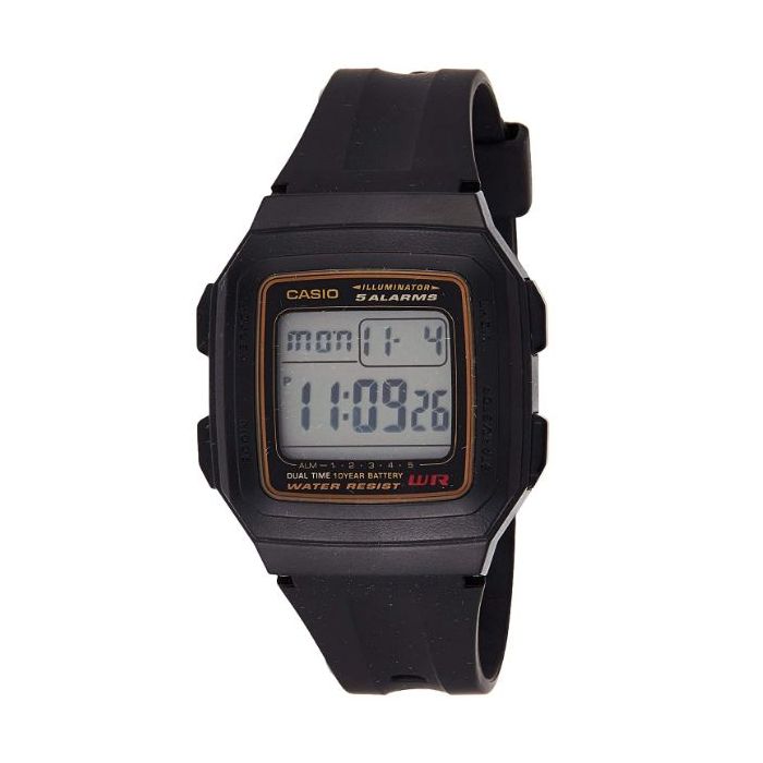 Casio Digital Sports Men's Watch F-201WA-9ADF | Resin | Water-Resistant | Minimal | Quartz Movement | Lifestyle| Business | Scratch-resistant | Fashionable | Halabh.com