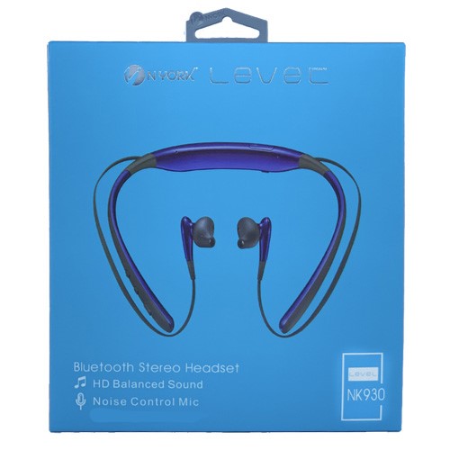 Nyork Bluetooth Stereo Headset Level Black