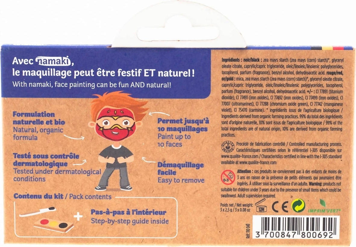 Namaki Ninja & Superhero Face Painting Kit