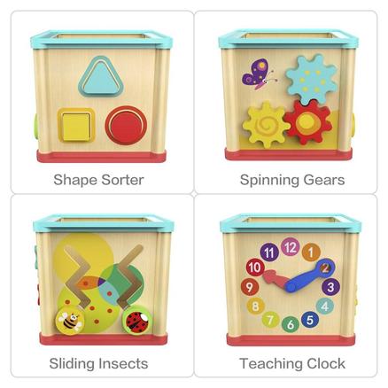 Garden 5 in 1 Activity Cube