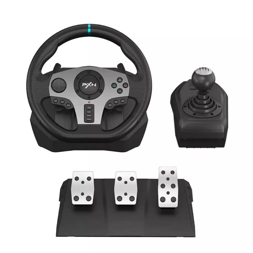 PXN V9 Gaming Steering Wheel For Volante PC Gaming | Best Steering Gaming in Bahrain | Gaming Accessories | Halabh.com
