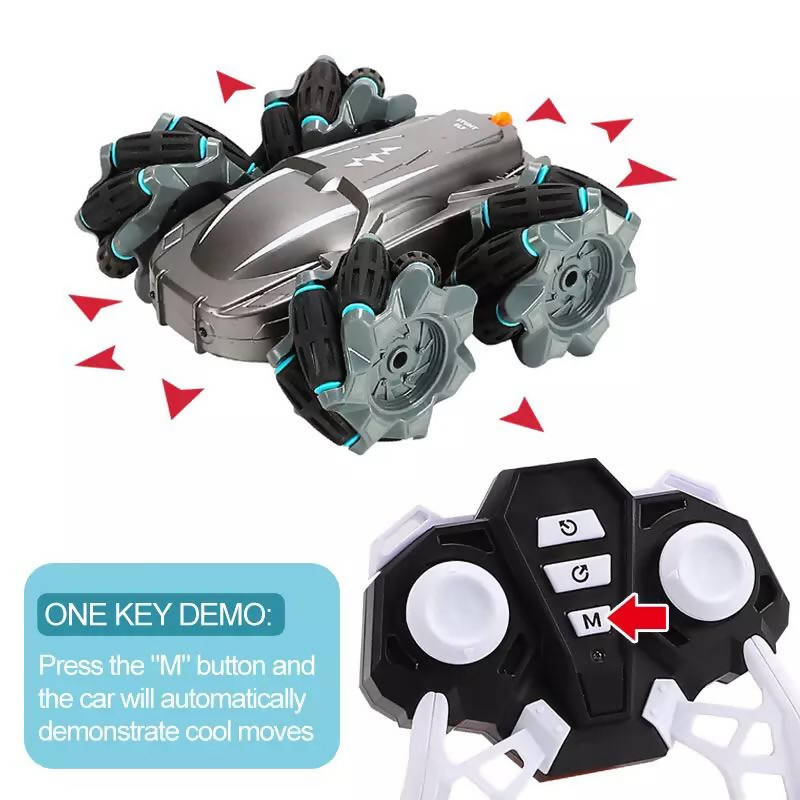 RC Stunt Car Remote Controlled Machine 4WD 2.4GHz Drift Buggy Car Radio Control Toy