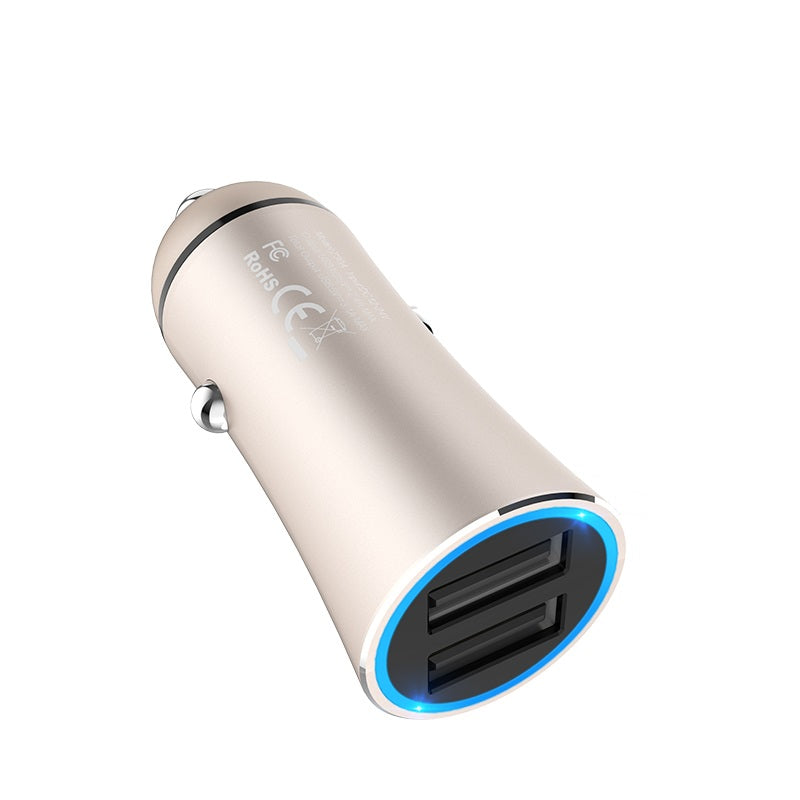 Hoco Easy Route Dual Port Car Charger