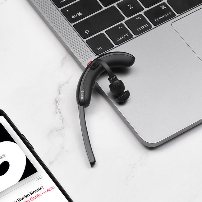 Hoco Wireless Headset Delight Earphone With Mic Black