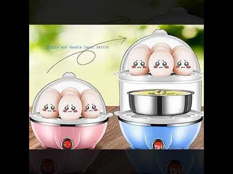 Shop Mini Electric Pan Boilers 2-Layer Boiled | Egg Cooker | Halabh