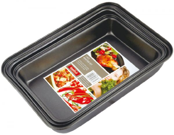 Royalford RF5398 Rectangular Cutlery Set Black