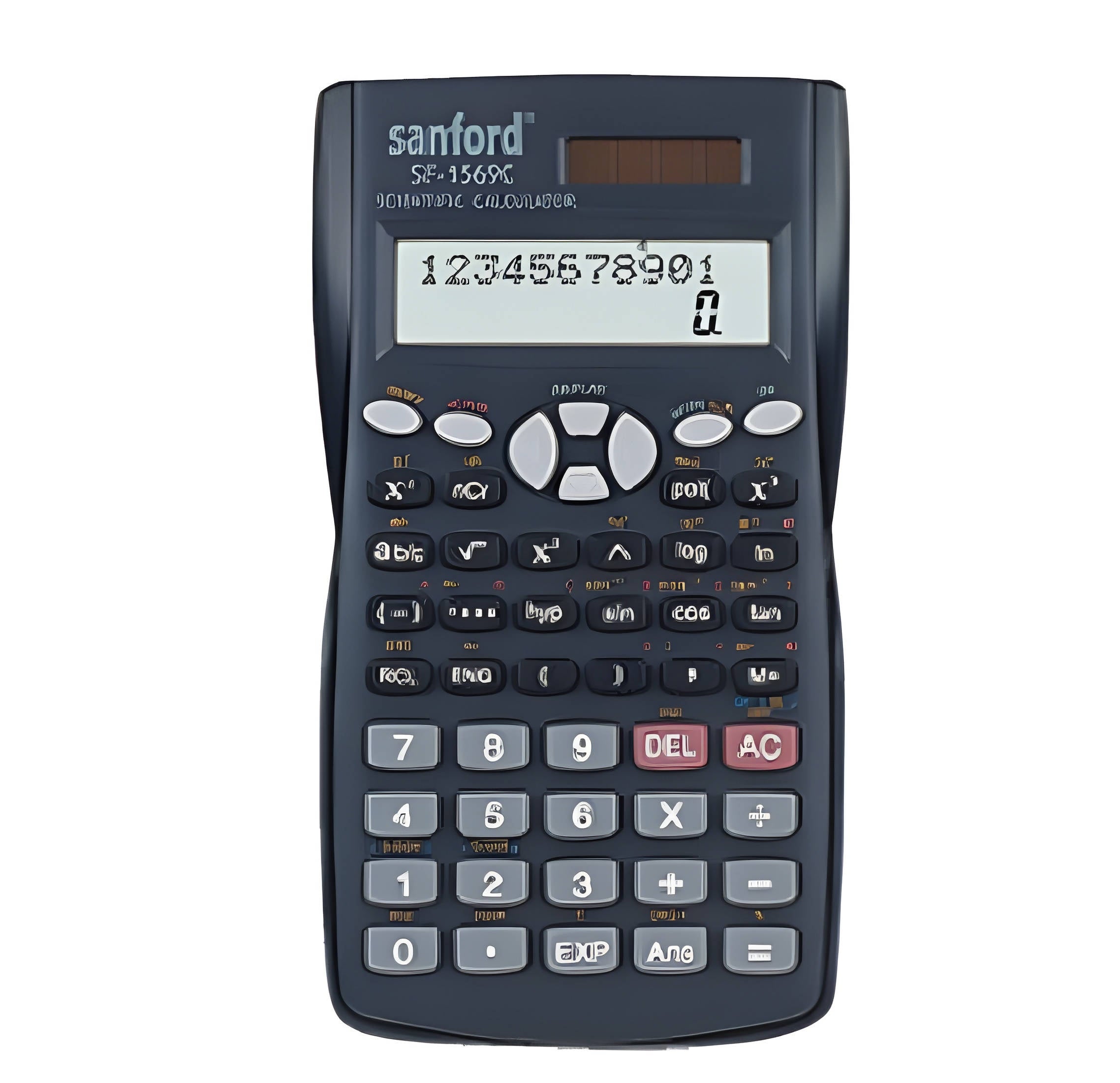Sanford Scientific Calculator 12 Digits Black