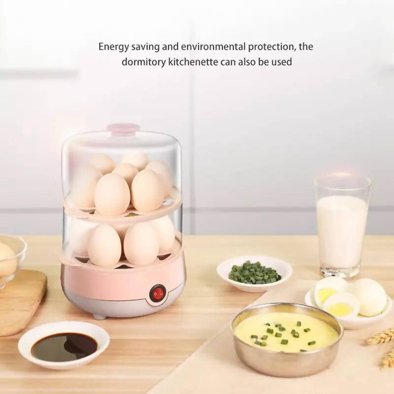 Shop Mini Electric Pan Boilers 2-Layer Boiled | Egg Cooker | Halabh