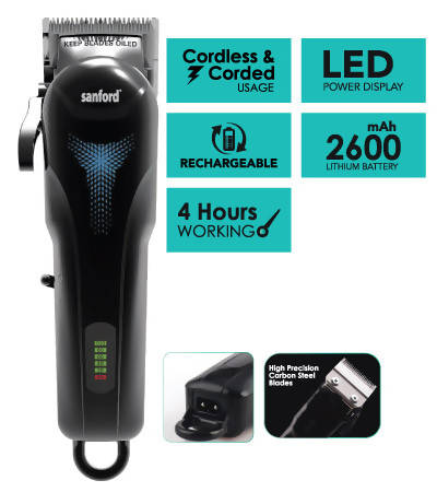 Sanford Rechargeable Hair Clipper in Bahrain - Halabh