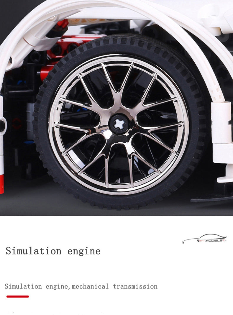 Mould King Super Racing Car 13075Building Blocks Series C63 Model Bricks Toys