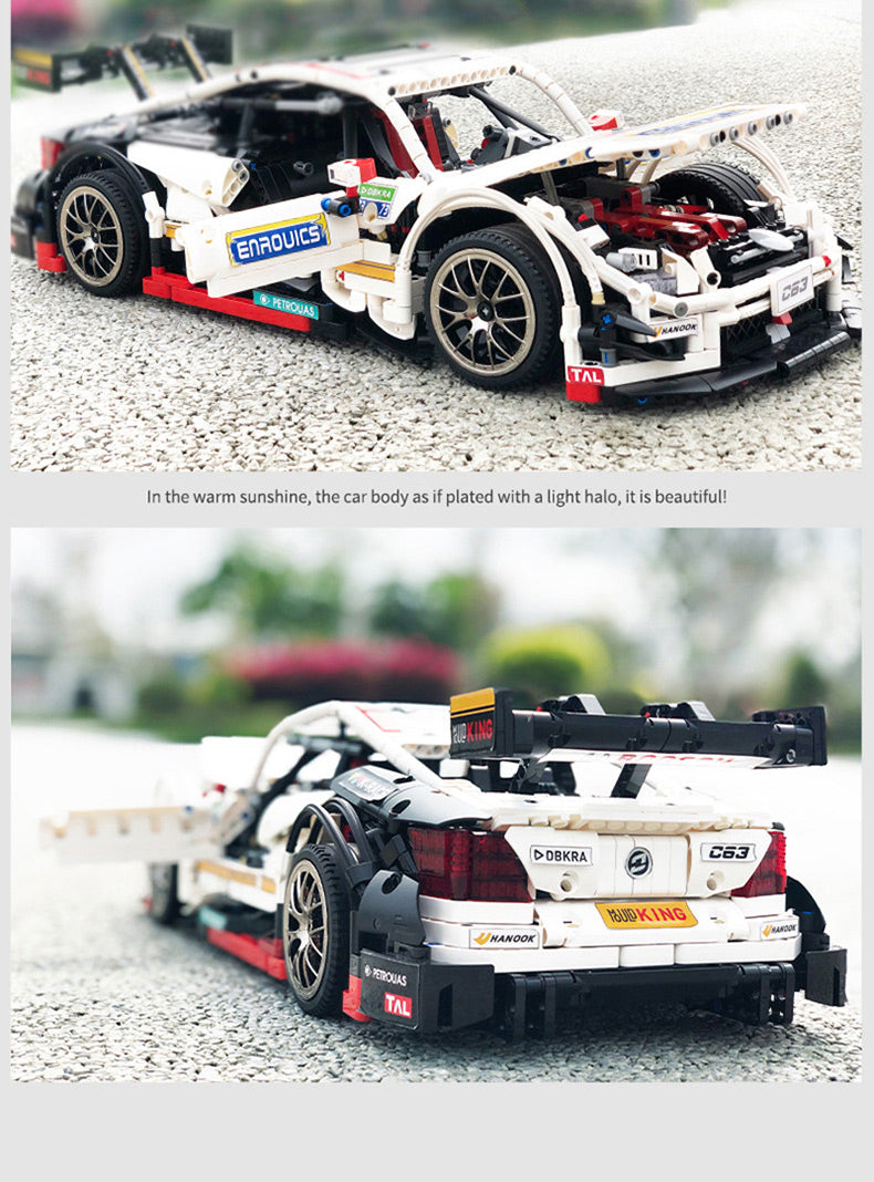 Mould King Super Racing Car 13075Building Blocks Series C63 Model Bricks Toys